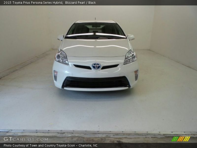 Blizzard Pearl / Black 2015 Toyota Prius Persona Series Hybrid