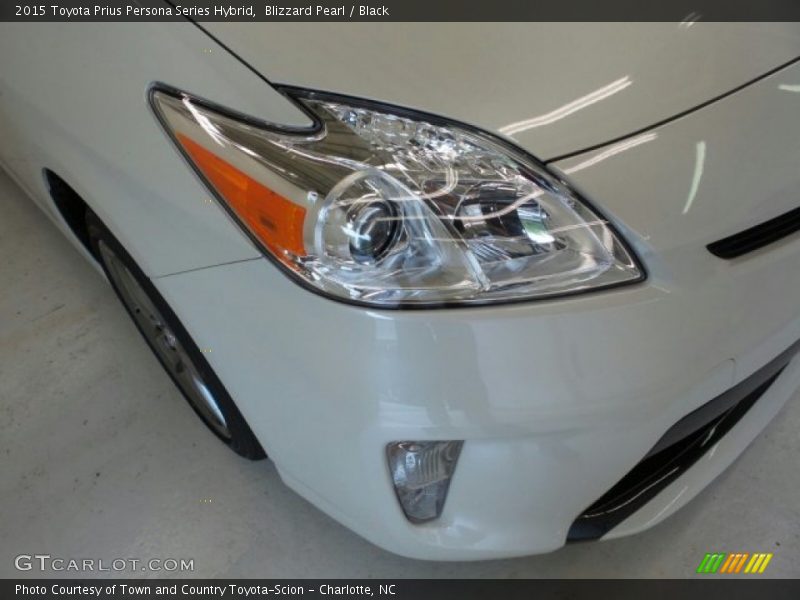 Blizzard Pearl / Black 2015 Toyota Prius Persona Series Hybrid