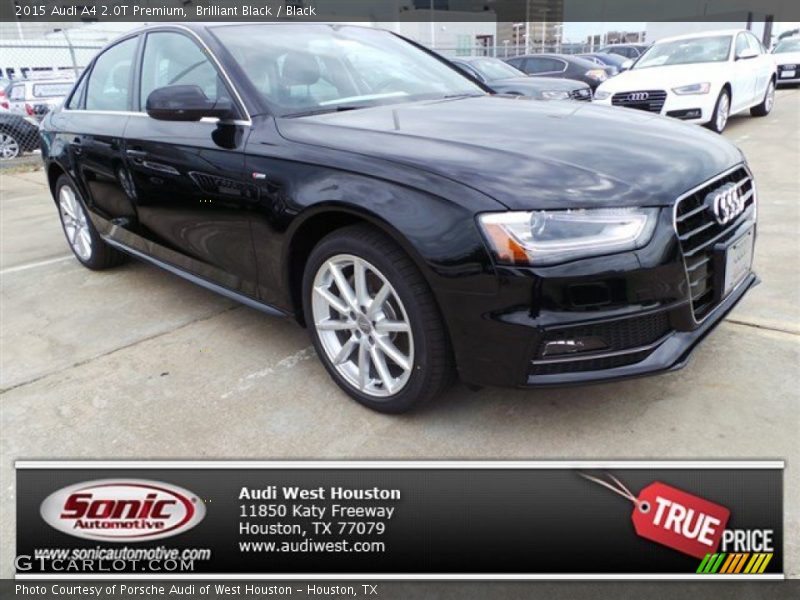 Brilliant Black / Black 2015 Audi A4 2.0T Premium