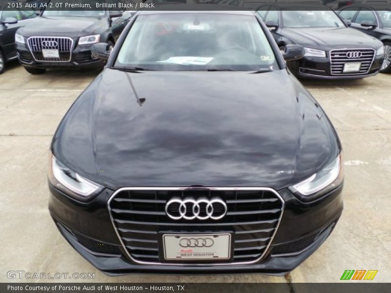 Brilliant Black / Black 2015 Audi A4 2.0T Premium