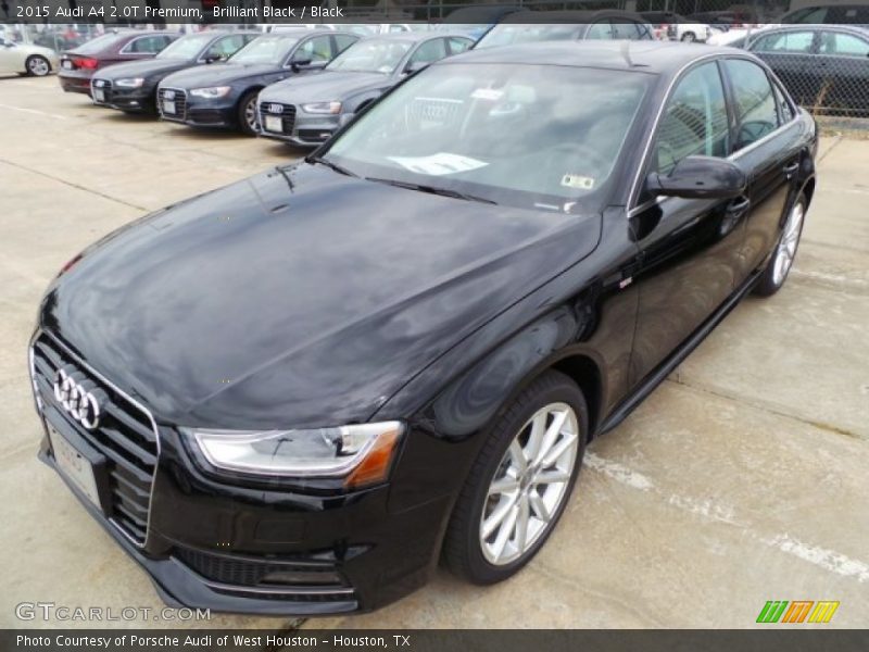 Brilliant Black / Black 2015 Audi A4 2.0T Premium