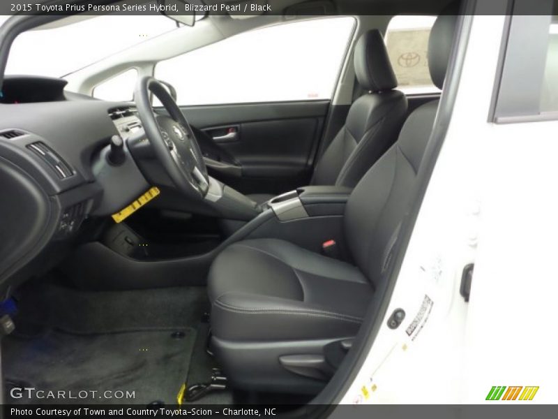  2015 Prius Persona Series Hybrid Black Interior