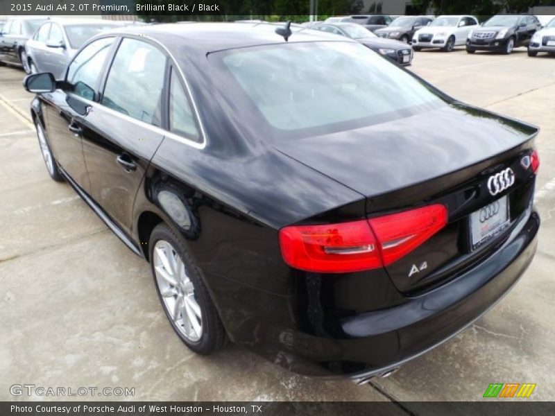 Brilliant Black / Black 2015 Audi A4 2.0T Premium