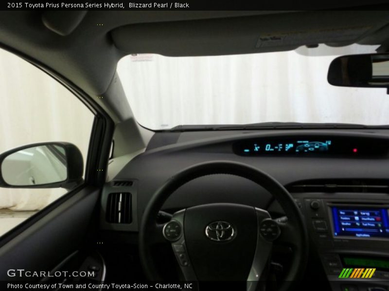 Blizzard Pearl / Black 2015 Toyota Prius Persona Series Hybrid