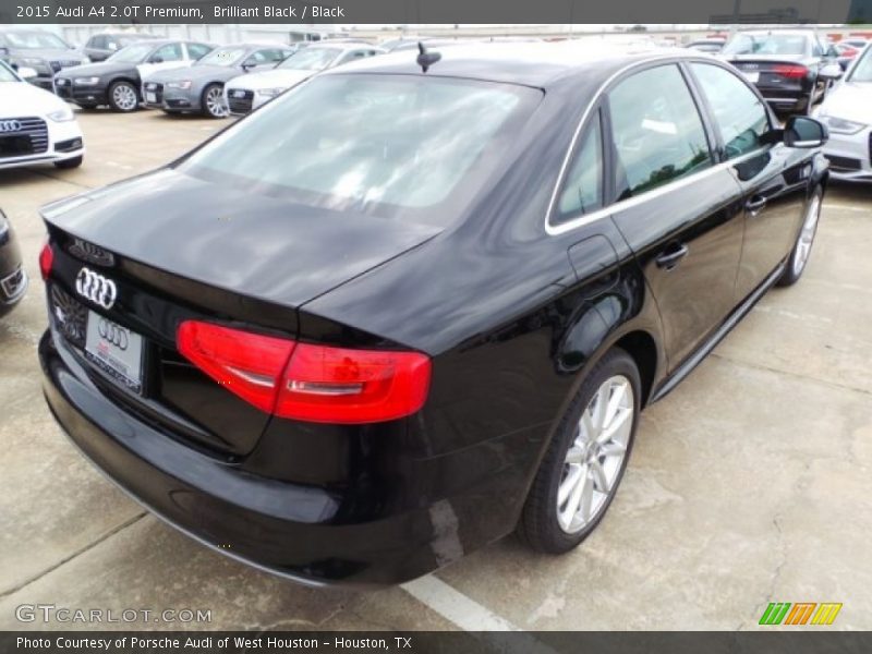 Brilliant Black / Black 2015 Audi A4 2.0T Premium