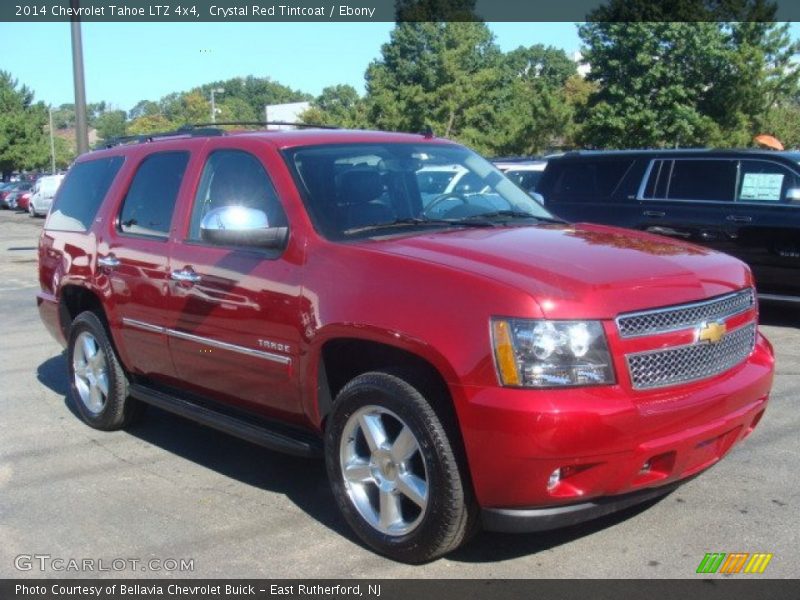 Crystal Red Tintcoat / Ebony 2014 Chevrolet Tahoe LTZ 4x4