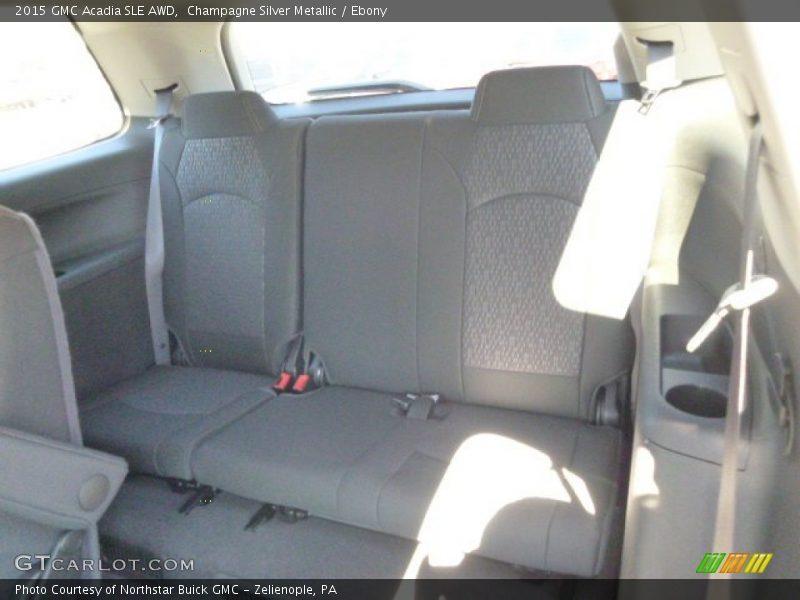 Champagne Silver Metallic / Ebony 2015 GMC Acadia SLE AWD