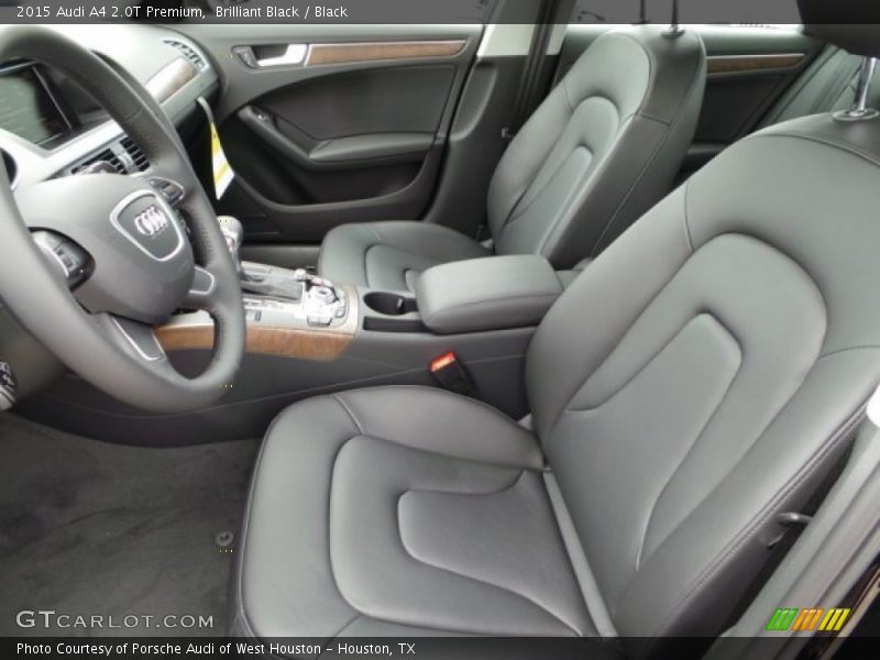 Brilliant Black / Black 2015 Audi A4 2.0T Premium