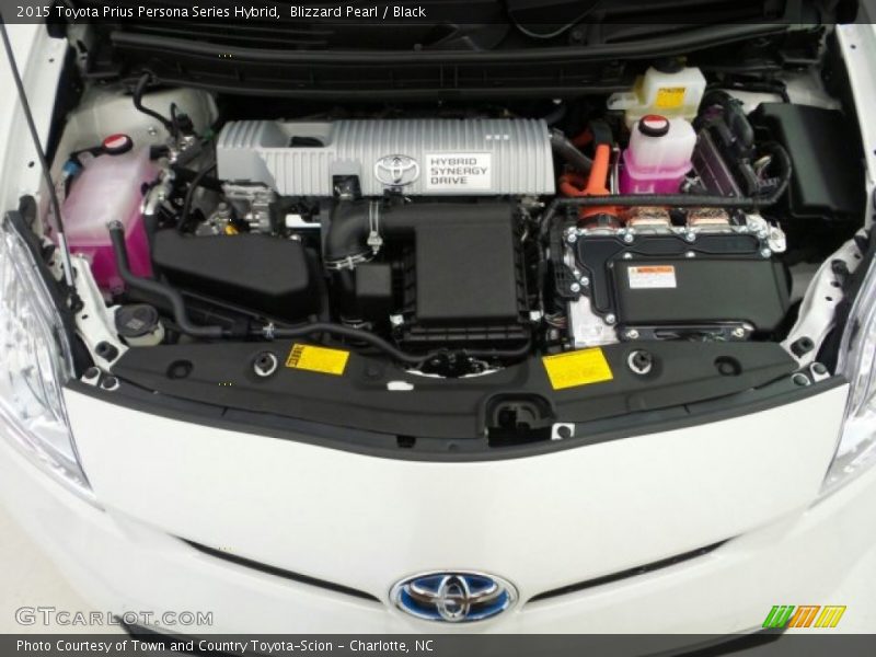  2015 Prius Persona Series Hybrid Engine - 1.8 Liter DOHC 16-Valve VVT-i 4 Cylinder/Electric Hybrid
