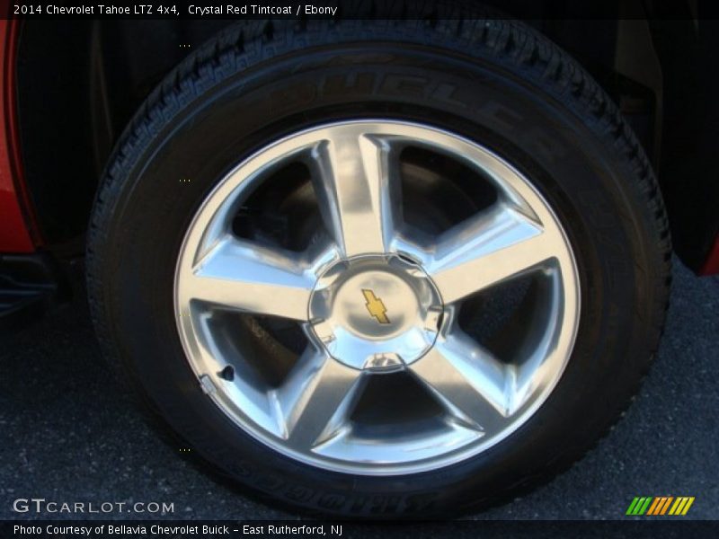 Crystal Red Tintcoat / Ebony 2014 Chevrolet Tahoe LTZ 4x4