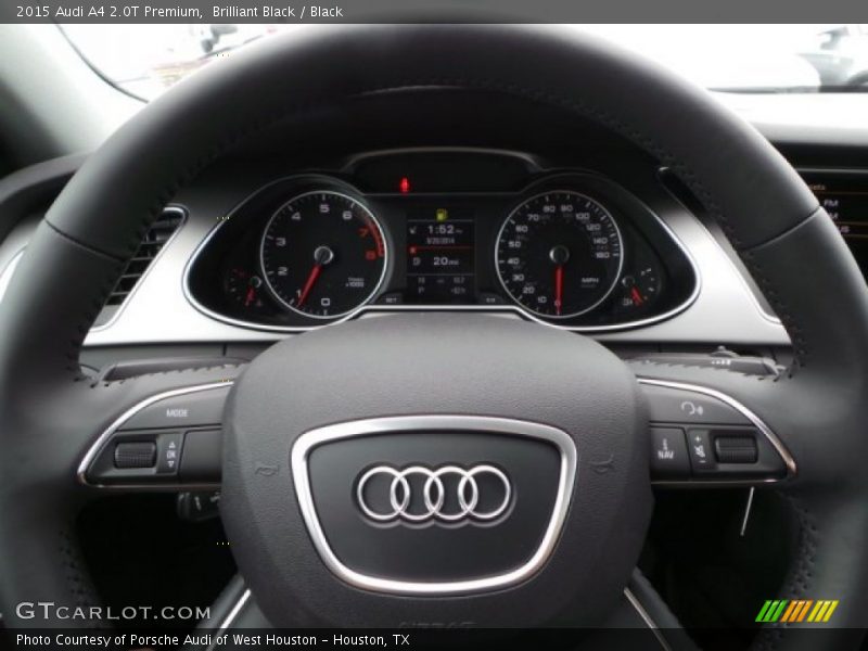Brilliant Black / Black 2015 Audi A4 2.0T Premium