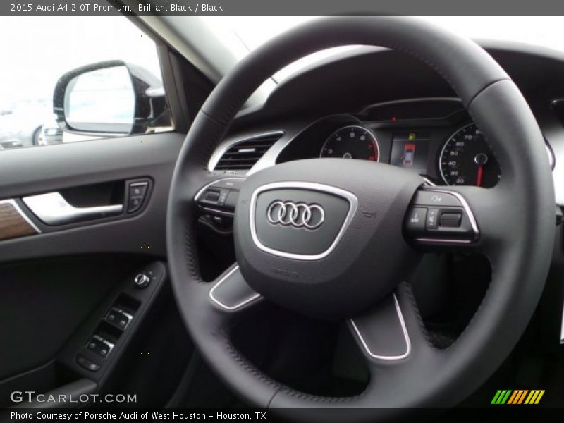 Brilliant Black / Black 2015 Audi A4 2.0T Premium