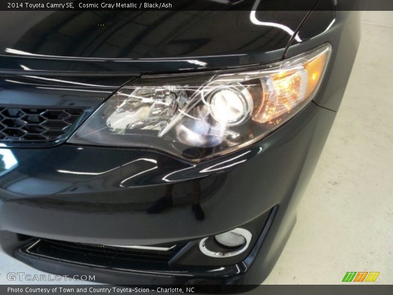 Cosmic Gray Metallic / Black/Ash 2014 Toyota Camry SE