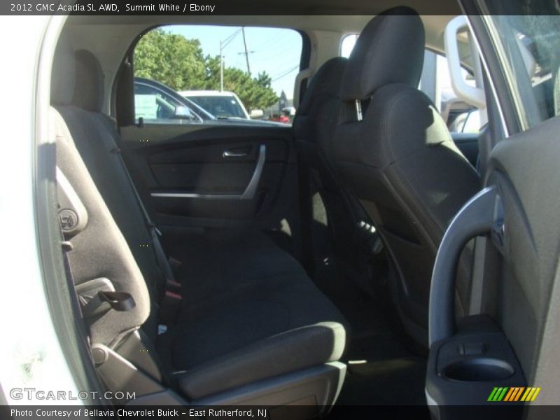 Summit White / Ebony 2012 GMC Acadia SL AWD