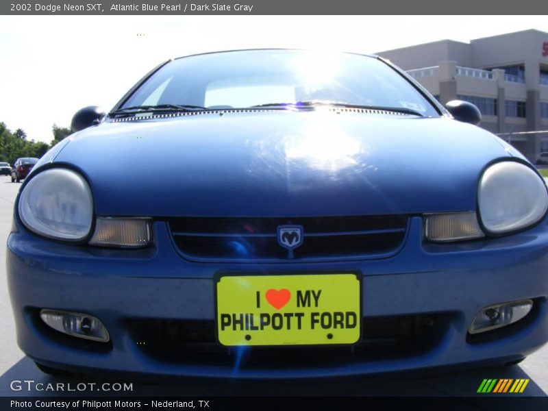 Atlantic Blue Pearl / Dark Slate Gray 2002 Dodge Neon SXT
