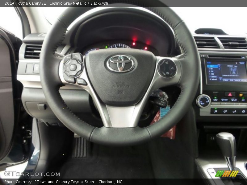 Cosmic Gray Metallic / Black/Ash 2014 Toyota Camry SE