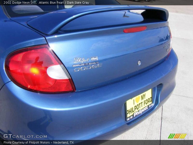 Atlantic Blue Pearl / Dark Slate Gray 2002 Dodge Neon SXT