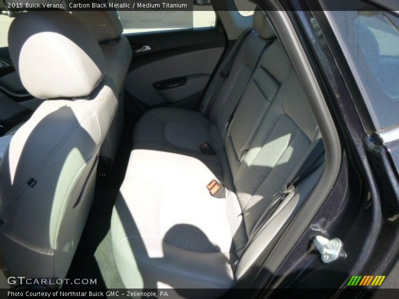 Carbon Black Metallic / Medium Titanium 2015 Buick Verano