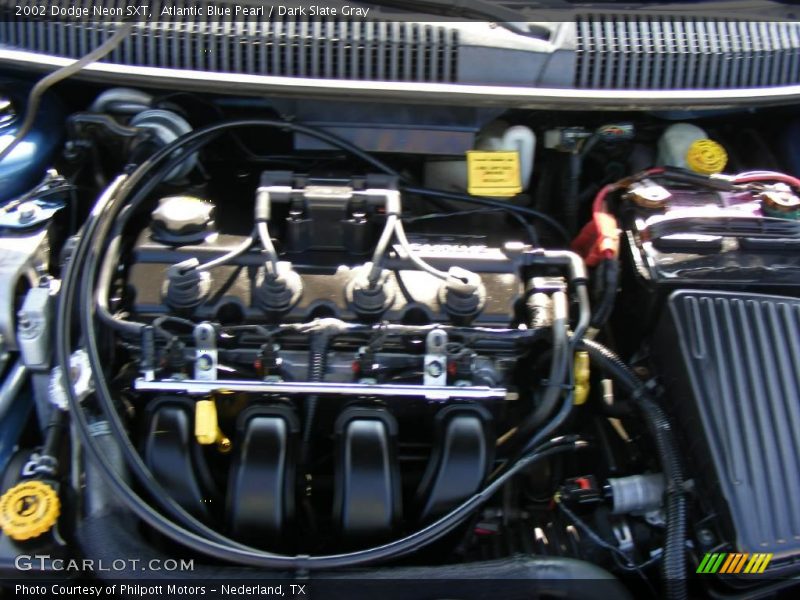 Atlantic Blue Pearl / Dark Slate Gray 2002 Dodge Neon SXT