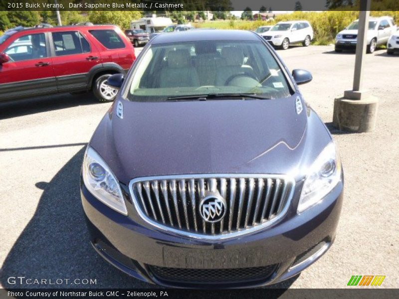 Dark Sapphire Blue Metallic / Cashmere 2015 Buick Verano