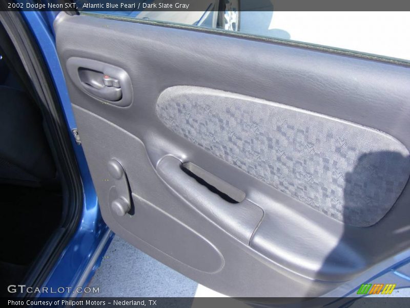 Atlantic Blue Pearl / Dark Slate Gray 2002 Dodge Neon SXT