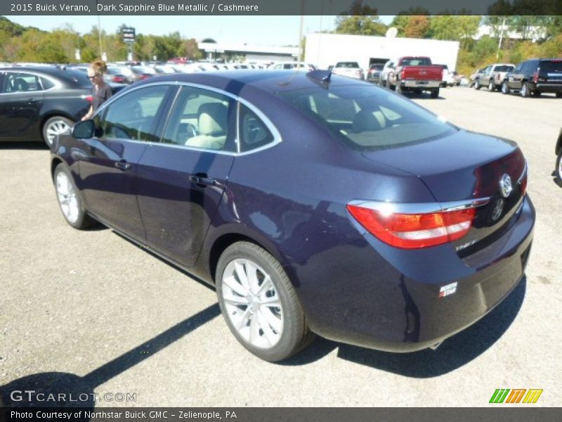 Dark Sapphire Blue Metallic / Cashmere 2015 Buick Verano