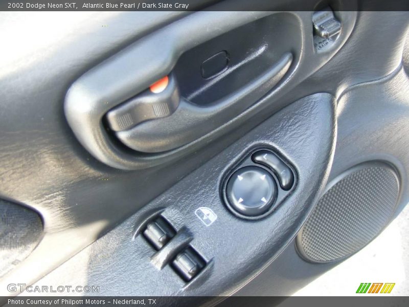 Atlantic Blue Pearl / Dark Slate Gray 2002 Dodge Neon SXT