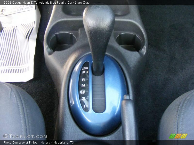 Atlantic Blue Pearl / Dark Slate Gray 2002 Dodge Neon SXT