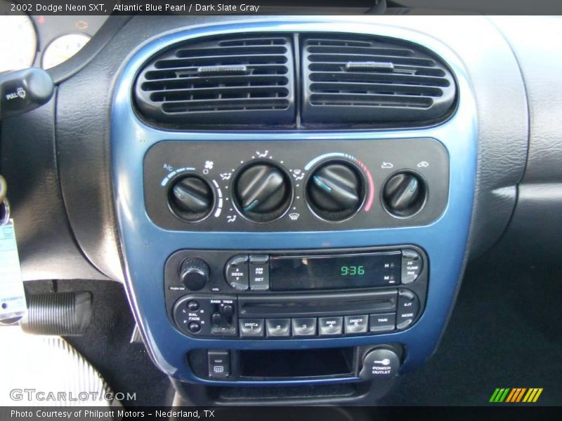 Atlantic Blue Pearl / Dark Slate Gray 2002 Dodge Neon SXT