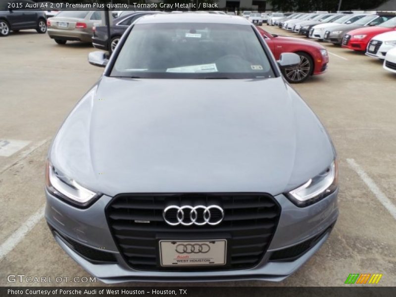 Tornado Gray Metallic / Black 2015 Audi A4 2.0T Premium Plus quattro