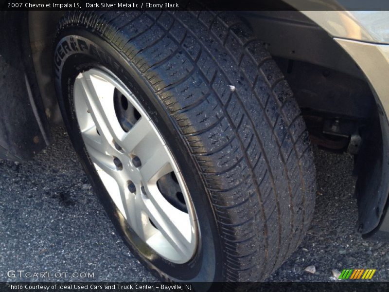 Dark Silver Metallic / Ebony Black 2007 Chevrolet Impala LS