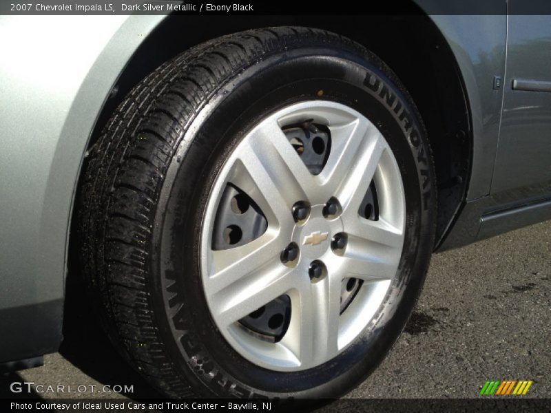 Dark Silver Metallic / Ebony Black 2007 Chevrolet Impala LS