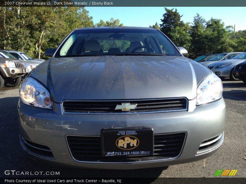 Dark Silver Metallic / Ebony Black 2007 Chevrolet Impala LS