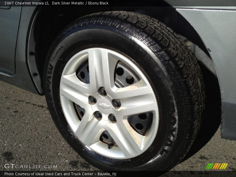Dark Silver Metallic / Ebony Black 2007 Chevrolet Impala LS