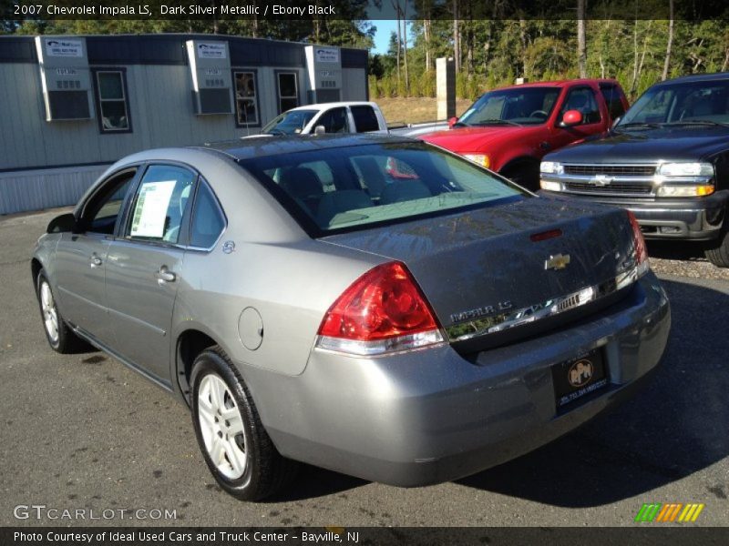 Dark Silver Metallic / Ebony Black 2007 Chevrolet Impala LS