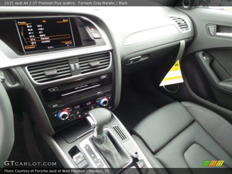 Tornado Gray Metallic / Black 2015 Audi A4 2.0T Premium Plus quattro
