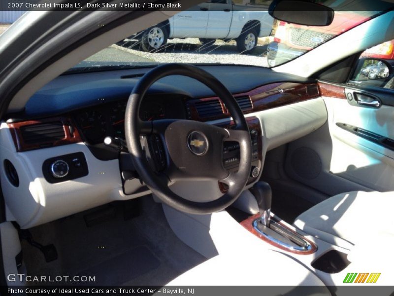 Dark Silver Metallic / Ebony Black 2007 Chevrolet Impala LS