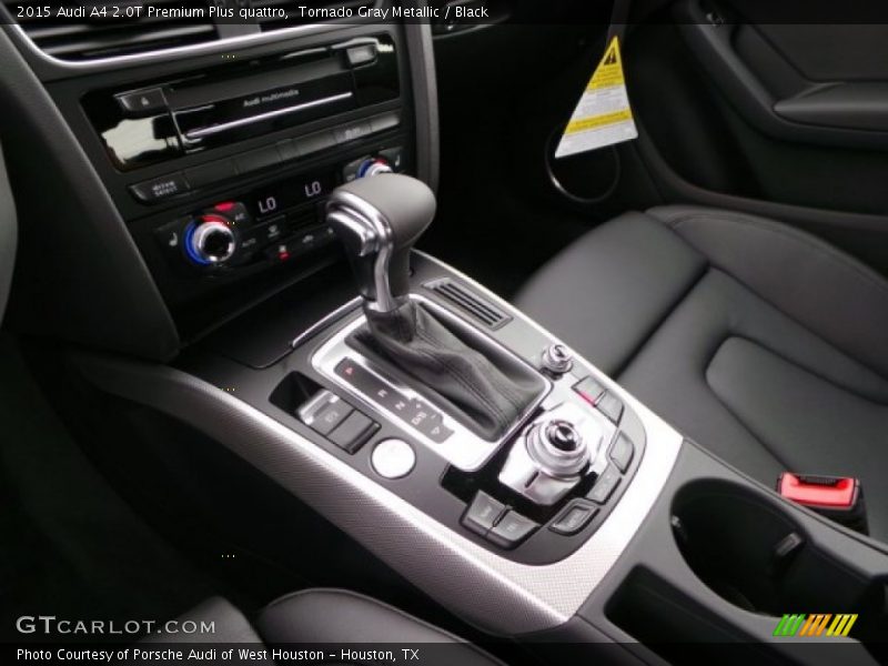 Tornado Gray Metallic / Black 2015 Audi A4 2.0T Premium Plus quattro