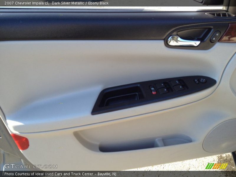 Dark Silver Metallic / Ebony Black 2007 Chevrolet Impala LS