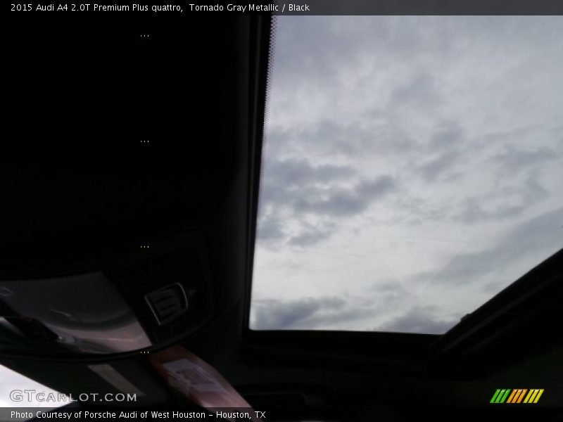Tornado Gray Metallic / Black 2015 Audi A4 2.0T Premium Plus quattro