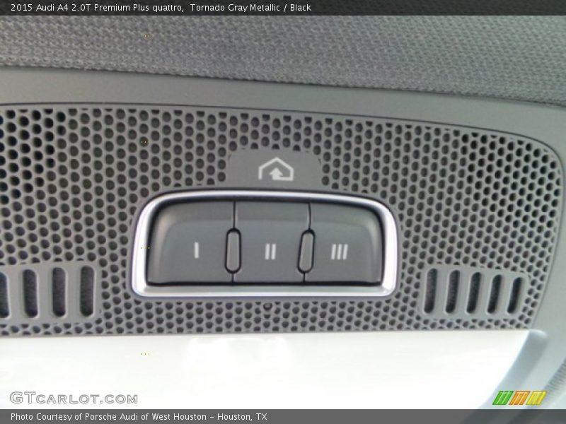 Tornado Gray Metallic / Black 2015 Audi A4 2.0T Premium Plus quattro