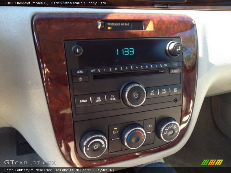 Dark Silver Metallic / Ebony Black 2007 Chevrolet Impala LS