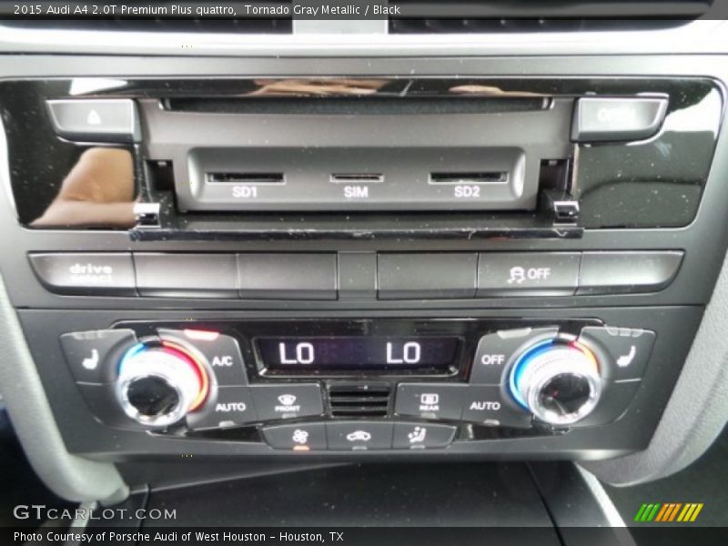 Tornado Gray Metallic / Black 2015 Audi A4 2.0T Premium Plus quattro