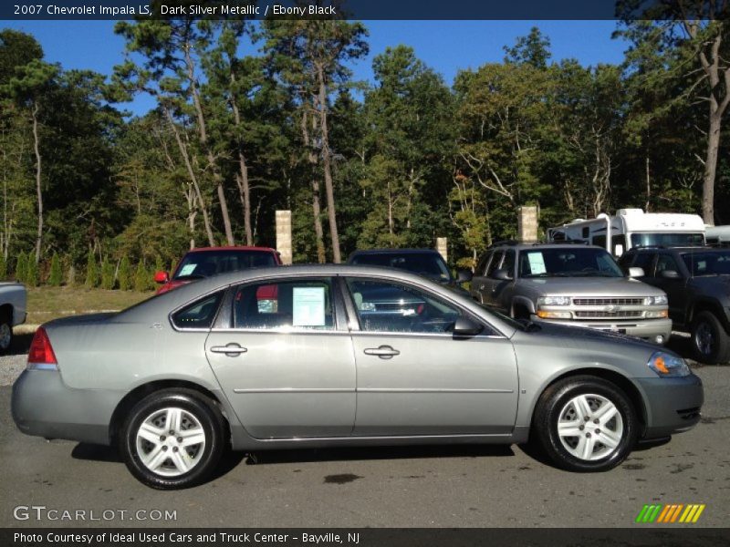 Dark Silver Metallic / Ebony Black 2007 Chevrolet Impala LS