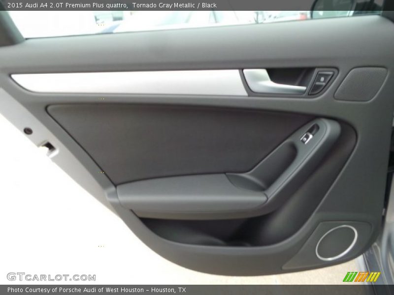 Tornado Gray Metallic / Black 2015 Audi A4 2.0T Premium Plus quattro