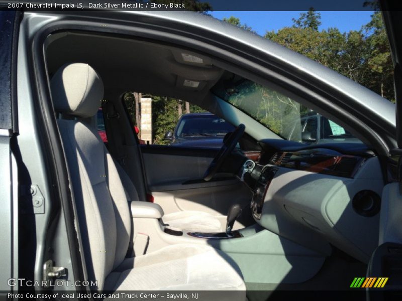 Dark Silver Metallic / Ebony Black 2007 Chevrolet Impala LS