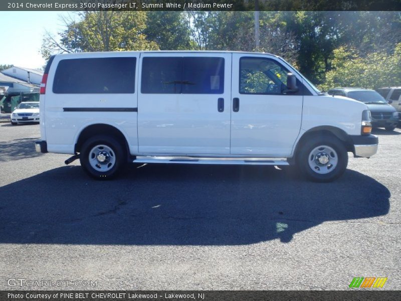 Summit White / Medium Pewter 2014 Chevrolet Express 3500 Passenger LT