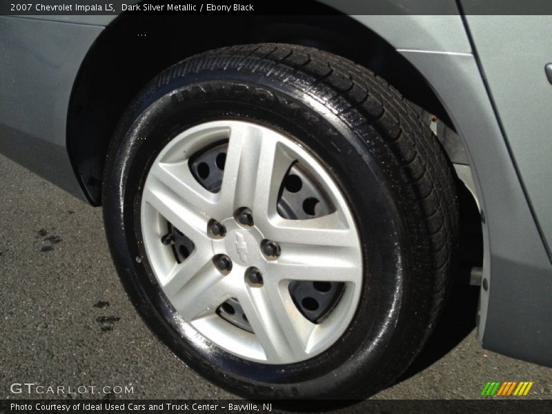 Dark Silver Metallic / Ebony Black 2007 Chevrolet Impala LS