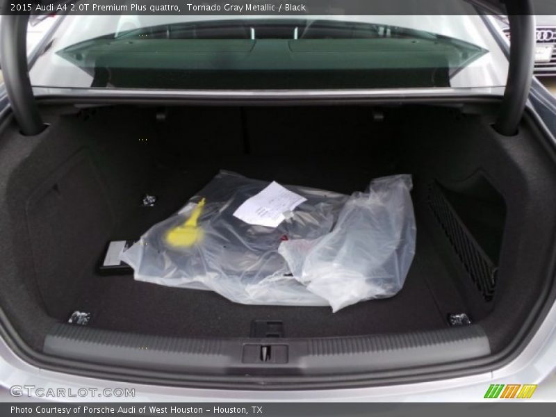 Tornado Gray Metallic / Black 2015 Audi A4 2.0T Premium Plus quattro
