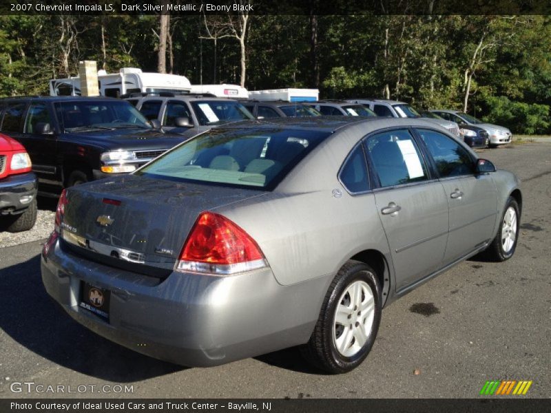 Dark Silver Metallic / Ebony Black 2007 Chevrolet Impala LS